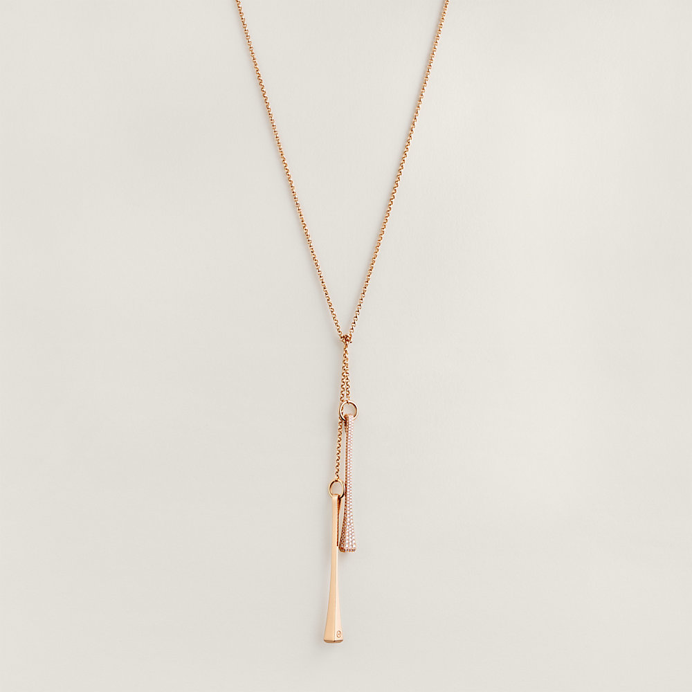 Clou de forge lariat necklace | Hermès Canada